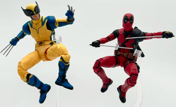 Bonecos do Deadpool e Wolverine: a nova era da Marvel Legends