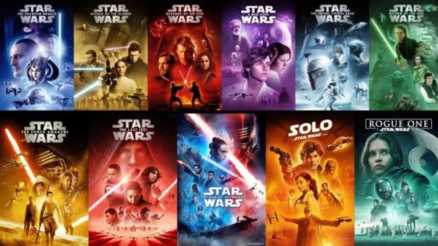 A Ordem Certa para Assistir Todos os Filmes e Séries de Star Wars ...